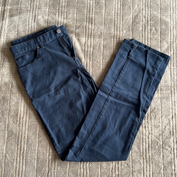 Pantalon Chino Homme Michael Kors Kaki Coupe Slim - Taille 33x32 - Coton Élastique - Neuf Avec Étiquettes